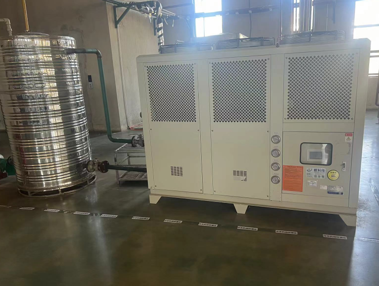 國內大型面條廠使用冷水機案例